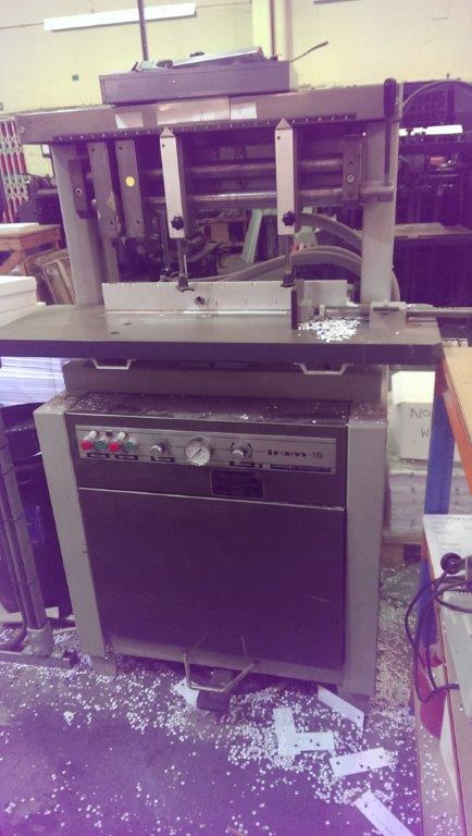 Used Iram 12 4 Head Paper Drill (AMS GM 753) For Sale